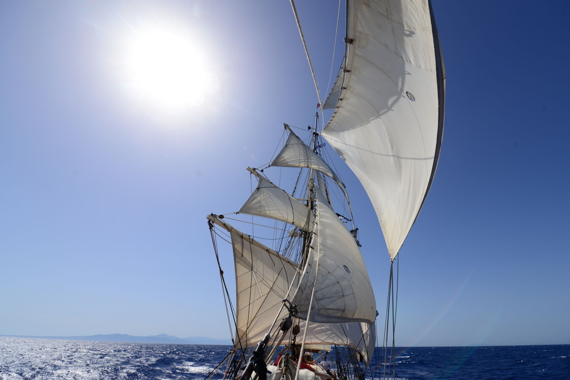 Segelschiff Brigantine Karibik Urlaub Törn Florette Brigantine Aktiv Florette